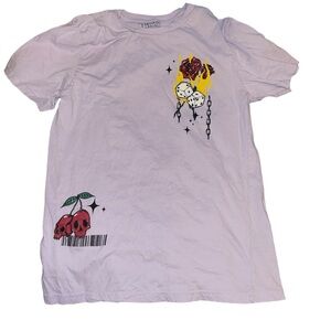 BRAND NEW Taco Tuesday “BORN 2 WIN” T-Shirt lavender MENS Size M